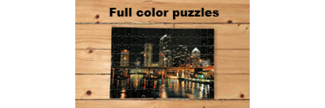 Custom full color puzzle